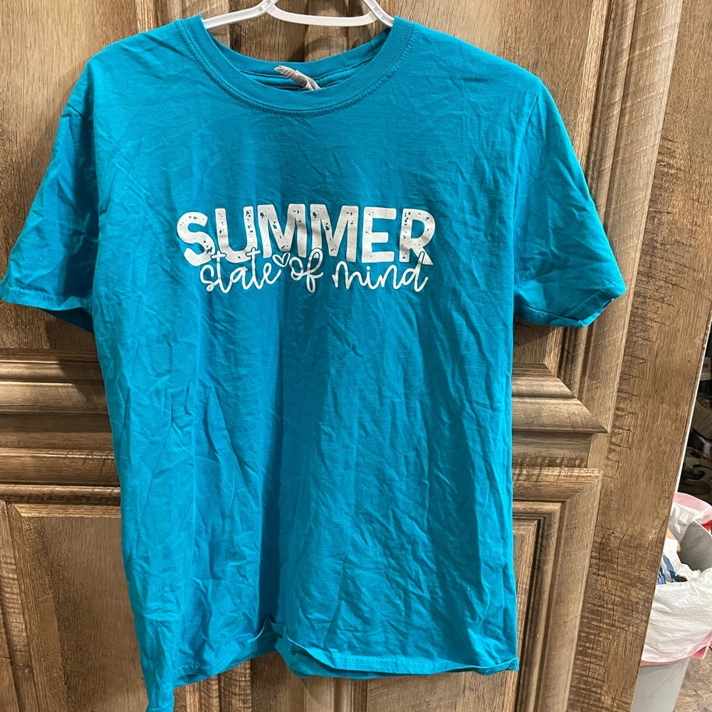 Blue 'Summer State of Mind' T-Shirt